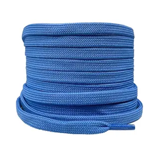 Platte Schoenveters 8mm Polyester Hemelsblauw 150cm