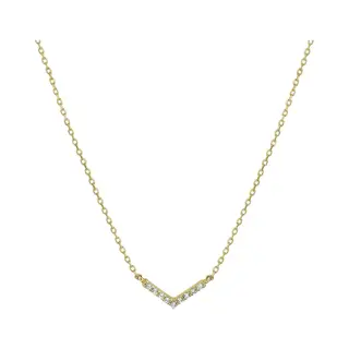 Sense Jewelry Collier V Zirkonia 40 - 44 Cm