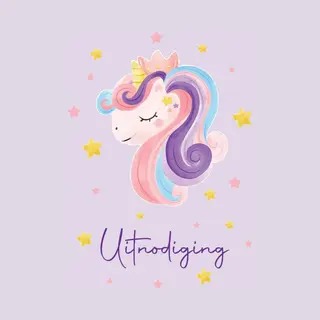 RoNa Design 10x Uitnodiging Kinderfeestje Unicorn - 10 Stuks - Uitnodigingskaarten - Uitnodiging Verjaardag - Uitnodiging Feest - Kinderfeestje Eenhoorn Style -
