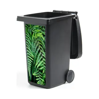 StickerSnake Container Sticker Groene Varens - 38x80 Cm - Kliko Sticker