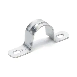 Bes Led Zadel - Verzinkt Metaal - 20 Mm - 10 Stuks