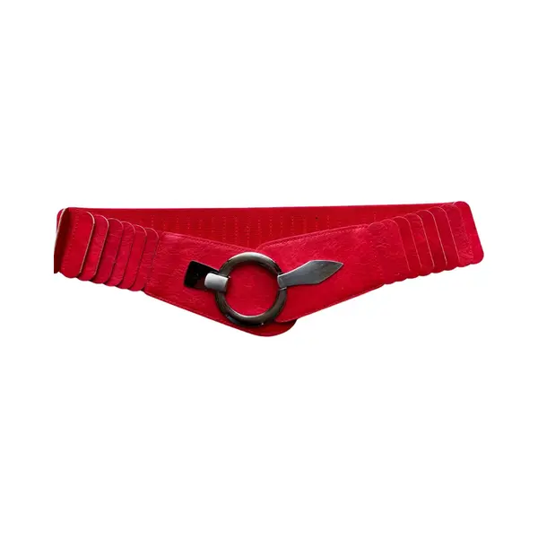 Mc Tailleriem Dames - Elastische Tailleriem - Rood - One Size thumbnail