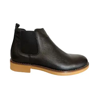 Online Express Heren Laarzen- Chelsea Boots- Heren Schoenen- Exclusief Stoere Mannen Laarzen- Enkellaarsje 509- Leather- Zwart- Maat 40