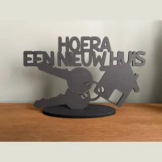 Nieuw Huis Cadeau - Housewarming Cadeau - Nieuwe Woning Cadeau - Housewarming Cadeau Kleinigheidje - Kadootje