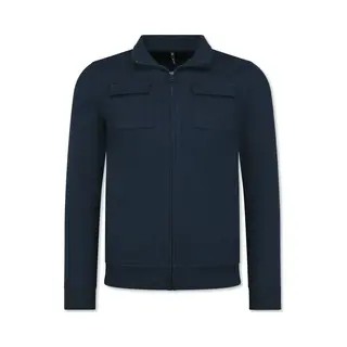 Enos Heren Vesten Met Rits - Zonder Capuchon - Sweatvest Heren - 579 - Zwart