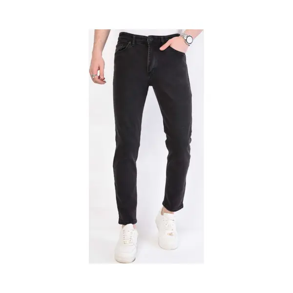 True Rise Heren Broeken Regular Fit - DP28-Nw - Zwart thumbnail