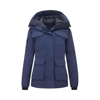 Matogla Dames Winterjassen Halflang Gewatteerd - 7603 - Blauw