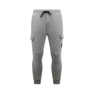 Enos Joggingbroeken - Trainingsbroek Heren - Joggingbroek Heren - Sweatpants Heren Met Zakken - Grijs