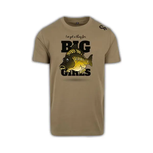 Karper Shirt - Karpervissen - CarpFeeling - Big Girls - Olive - Maat M thumbnail