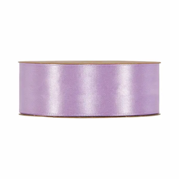Lint - Lavendel/Paars - 50m X 40mm | Double Satin Classic | Dubbelzijdig Luxe Satijnen Lint | Feestlint Op Rol | Satijn Lint | Cadeaulint thumbnail