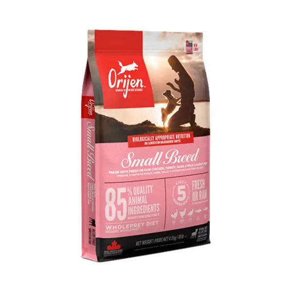 Orijen Whole Prey Adult Small Breed - Dog Food - 2 X 1, 8 Kg thumbnail
