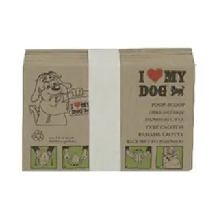 I Love My Dog Poepzakjes - 2 X 10 Stuks