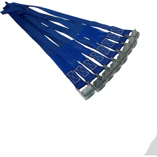 Hid Bcf-Products - Spanbanden - 40 Cm - 8 Stuks - Blauw - Spanbandjes - Spanband Fiets - Bindriemen - Fietsriempjes