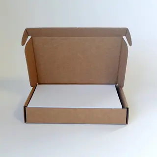 85x A6 (10, 5x14, 8cm) Blanco Kaarten In Doosje - Wit - 250g/m2
