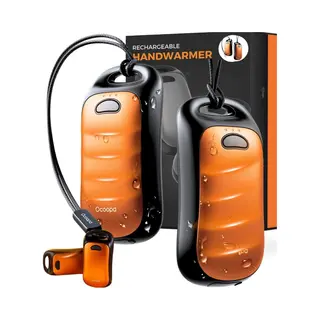 Ocoopa® Oplaadbare Handwarmers – Tweedelig Magnetisch Ontwerp - Maximale Gebruiksduur - 8-16 Uur Warmte – 3 Warmteniveaus (37-52C°) – 6.000