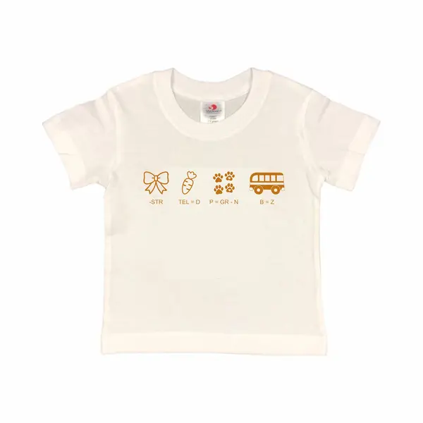 Shirt Aankondiging Zwangerschap Rebus Ik Word Grote Zus | Korte Mouw | Wit/tan | Maat 122/128 Zwangerschap Aankondiging Bekendmaking Baby Big Sis thumbnail