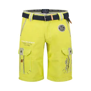 Canadian Peak Heren Bermuda Met Riem Pailletteak Citron - M