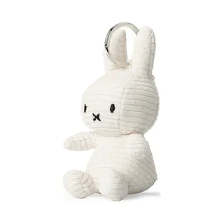 International Bon Ton Toys Nijntje Sleutelhanger Corduroy Offwhite Eco 10 Cm - Knuffel Offwhite