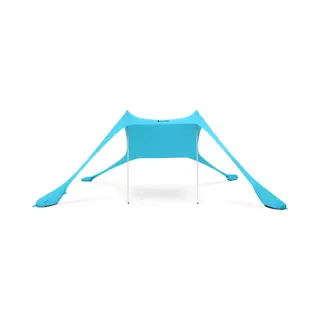 G-Raffa Strandtent - Schaduwdoek 2x2m - Lichtgewicht Upf 50+ Zonnescherm Ocean Blue