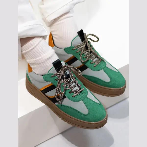 SUB55 Sneakers Laag Sneakers Laag - Groen - Maat 41 thumbnail