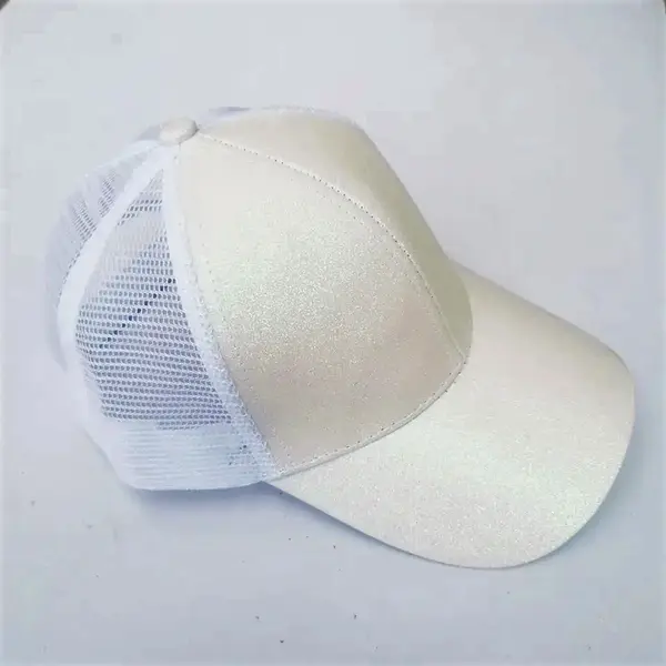 Mylinsé Glitter Meisjes Pet Off-White (5-10 Jaar) - Baseball Cap thumbnail