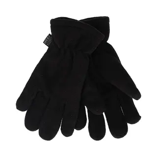 Fleece Handschoenen Kind – Thermisch – Zwart – 9-12 Jaar – Warme Kinderhandschoenen Met Thinsulate Isolatie – Heatkeepers Winterhandschoenen