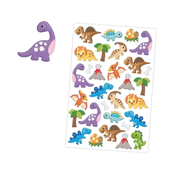 Allemaalstickersenzo Foam Stickers Dino’s – Creatief Knutselen Voor Kinderen thumbnail
