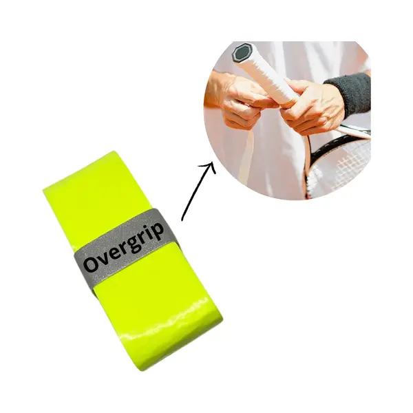 Neon Gele Overgrip - Padel/Tennis/Badminton/squash - Griptape - Antislip - Racketaccesoires thumbnail