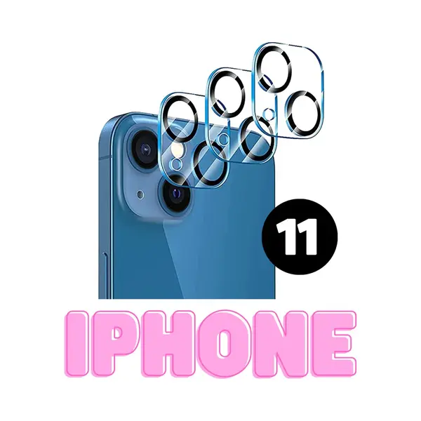 Iphone 11 - Camera Lens Protector - 9H Tempered Glass - Screenprotector - Beschermglas thumbnail