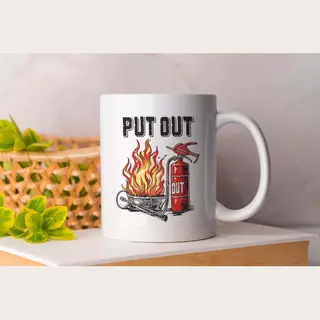 Stamina Mok I Put Out - Firefighter - Gift - Cadeau - FireRescue - FireDepartment - FireSafety - Brandweerman - Brandweer - Brandveiligheid -