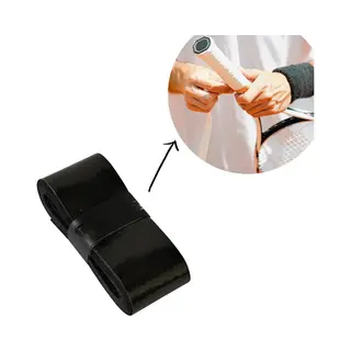 Black Overgrip - Padel/Tennis/Badminton/squash - Zwart - Griptape - Antislip - Racketaccesoires