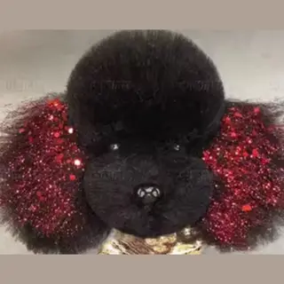 ’merkloos’ Trimsalon - Model Dog - Zwart - Honden Knippen - Trimsalon - Trimtafel - Trimmen -Trimset - Trim Model - Model Hoofd Trimsalon
