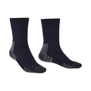 Bridgedale Lightweight Merino Performance Boot Heren Wandelsok Navy Grey L