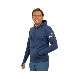 Watrflag Neoprene Hoodie Macumba - Heren - Blauw - 1, 5 Mm Neopreen Hoodie Voor Allround Watersport Xl