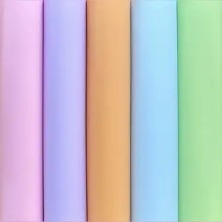 Superior Vinyl Folie Set - Pastelkleuren Voor Cricut & Silhouette - 5 Vellen