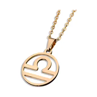 Myfinto Sterrenbeeld Ketting Goudkleur Weegschaal