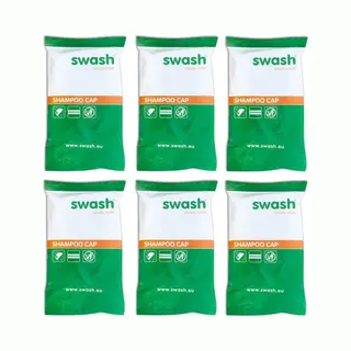 Swash - Shampoo Cap - Parfumvrij - 6x1 Voordeelverpakking