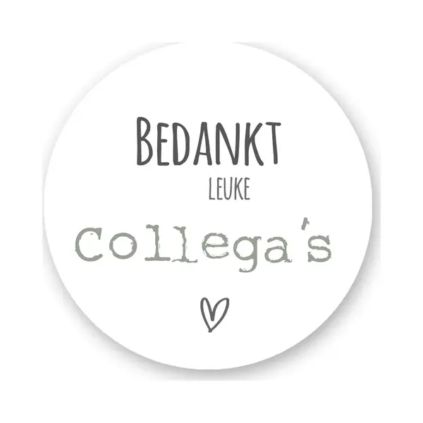 Pimp Studio Stickers Afscheid - Bedanken Collega's Bij Vertrek - 25 Stuks thumbnail
