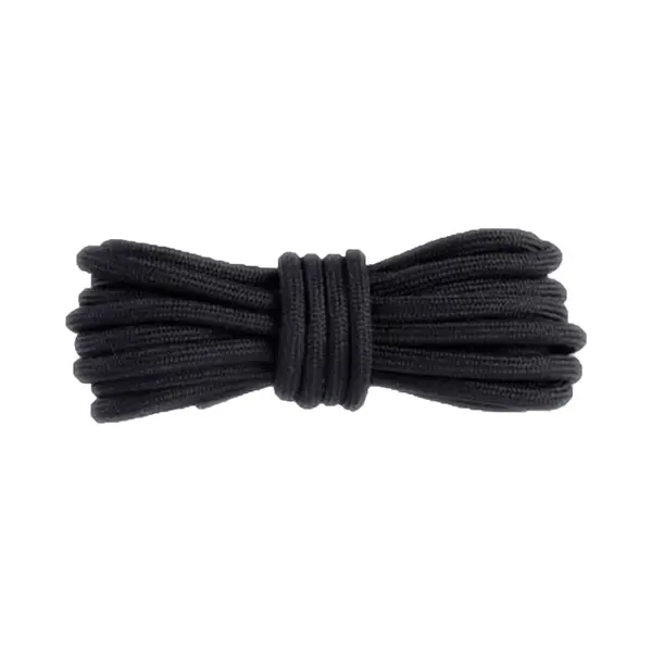 Hypedpair Ronde Veters | 120CM | Zwart | Black | Laces | O.a. Geschikt Voor Yeezy thumbnail