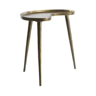 Light & Living - Bijzettafel Lienz - 53x30x48cm - Brons