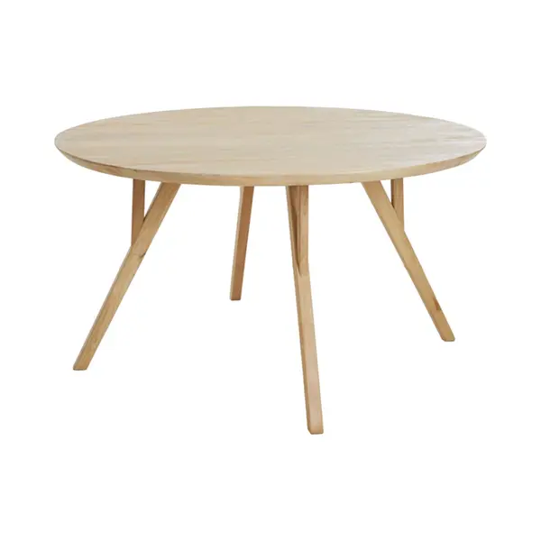 Light & Living - Eettafel Quenza - Ø140x76cm - Bruin thumbnail