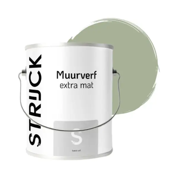 Strijck Muurverf Extramat - Jasmijn - 173G-4 - 1 Liter thumbnail