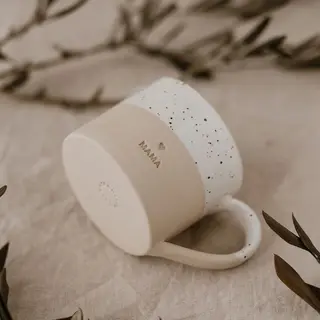 Mok Mama - Tas - Aardewerk - Handgemaakt - Servies - Decoratie - Geschenk - Cadeau - Koffie - Thee - Origineel Cadeau - Uniek - Moederdag