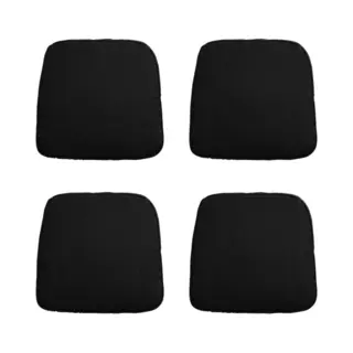 Madison - Zitkussen Wicker Panama Black - Ca. 48x48 Cm - Set Van 4