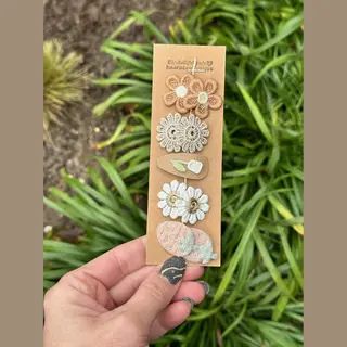 EindelijkLeuk Antislip Knipjes - Baby Knipjes - Eerste Haarspeldjes - Anti Slip Knipjes - Haaraccessoires Meisjes - Kraamcadeautje - Haarknipjes Baby - Anti Slip -
