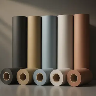 Oracal Vinyl Pakket Mat – 5 Rollen 30, 5x5m(Zilver, Goud, Wit, Zwart, Koper) – Geschikt Voor Cricut, Loklik, Brother & Silhouette Cameo – Flexibel &