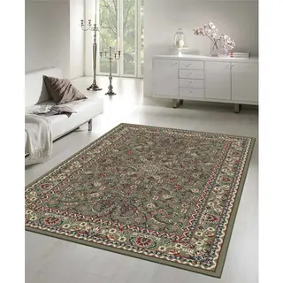 Muratap Nain Klassiek - Laagpolig Oosters Vloerkleed - Vintage Tapijt - Groen- 240x340CM
