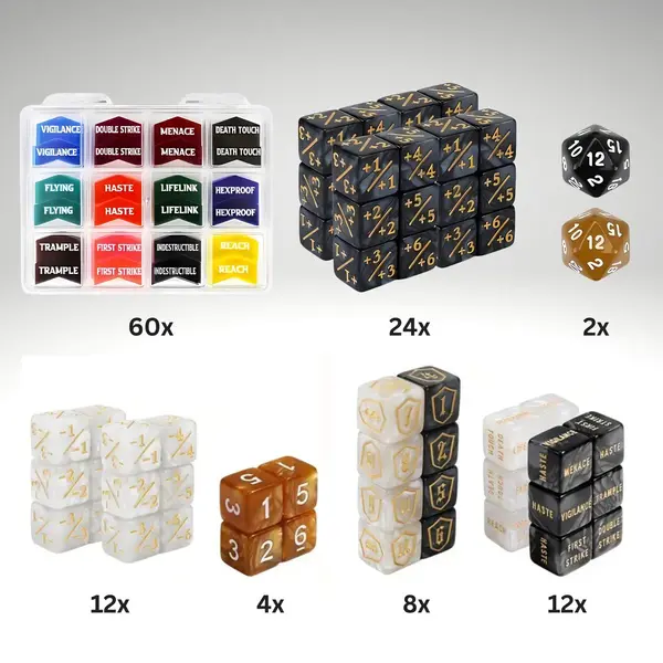 Dobbelsteen En Counter Token Set Voor Magic, The Gathering thumbnail