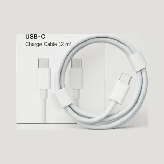 Usb C Naar Usb C Kabel Snellader 240W - 2 Meter - Geschikt Voor Apple, Samsung, Huawei - Oplaadkabel Geschikt Voor Telefoon En Tablet - Oplader Kabel