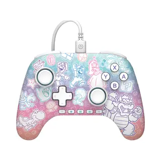 PowerA Advantage Meerkleurige Usb Gamepad Analoog / Digitaal Nintendo Switch 2